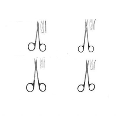 上海金鐘手術(shù)剪解剖剪11.5cm 特快型 直圓